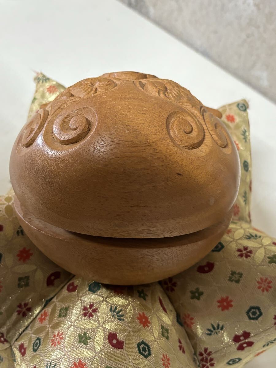 木魚 座布団 バチセット　 仏具 木製 送料無料_画像7