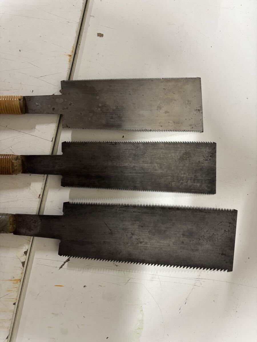 鋸 宮野鉄之助　 両刃鋸 のこぎり ノコギリ 大工道具 古道具　送料無料_画像2