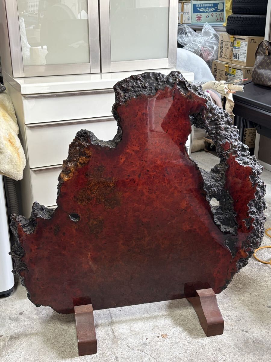 花梨 一枚板 衝立 間仕切り 天然木　京都市山科区発〜_画像2