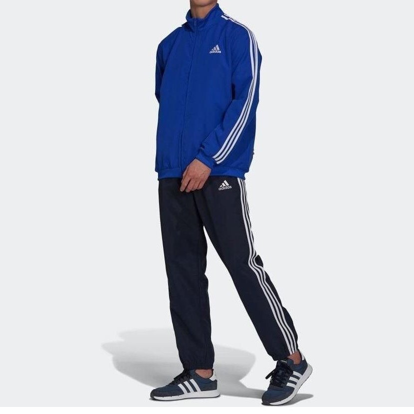 ★アディダス adidas 新品 メンズ 吸汗速乾 快適 スポーツ ジャージ トラック 上下セット スーツ SET 2XL [SETH122021N-XO] 五 零★QWERの画像1