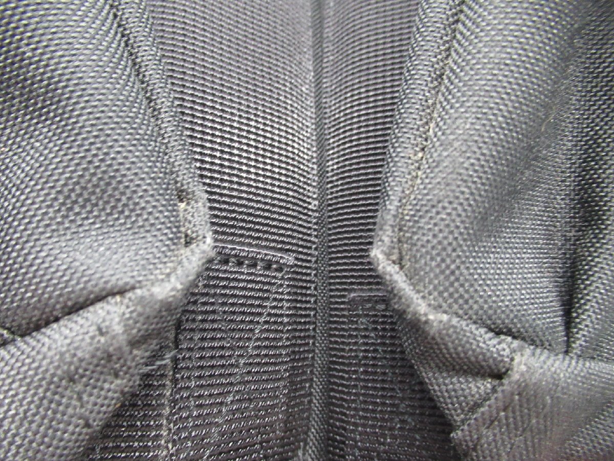 ★【B送900円】2602 PORTER ポーター 吉田カバン ユニオン リュック デイパック レコードバッグ 鞄 黒×黄 _画像9