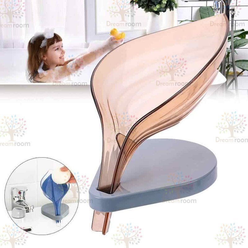  осушитель завершение ...Leaf подставка под мыло голубой класть type мыло класть губка класть автобус товары для кухни 