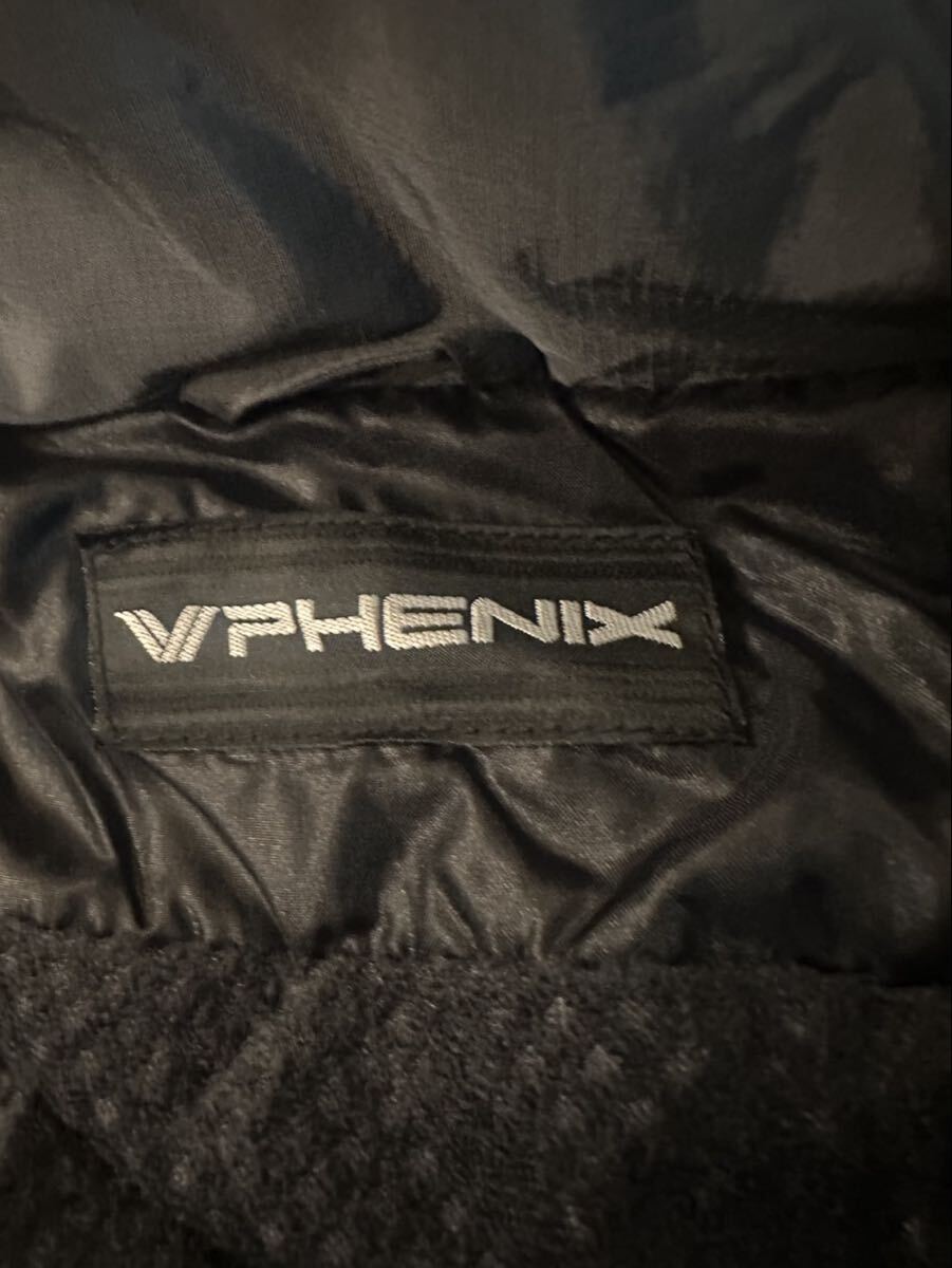 PHENIX 日本製 M ウィンターウェア アウター 防寒 ウィンタースポーツ ジップアップ ISAJ フェニックス トップス フーディ 古着 USED _画像3