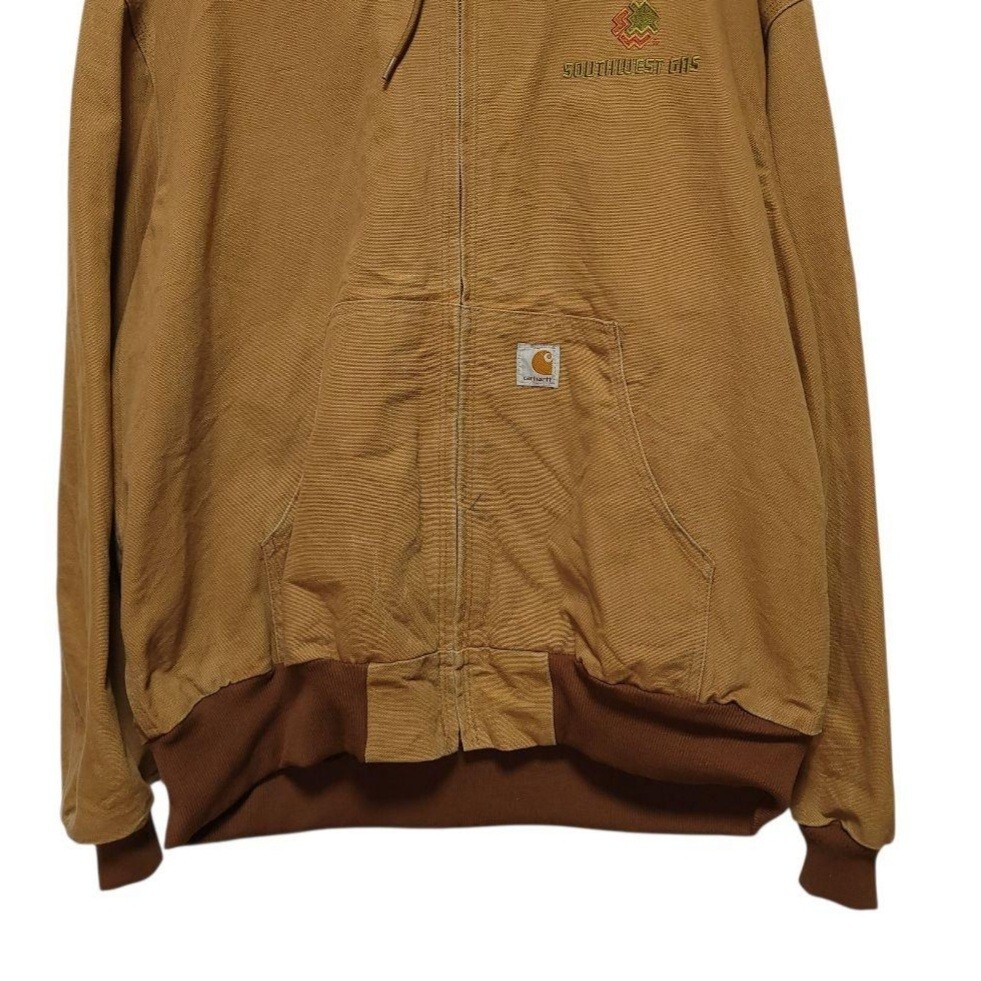 Carhartt カーハート ダック アクティブ ジャケット ブルゾン 古著 USED フーディー アウター 2XL 00's Vintage ヴィンテージ