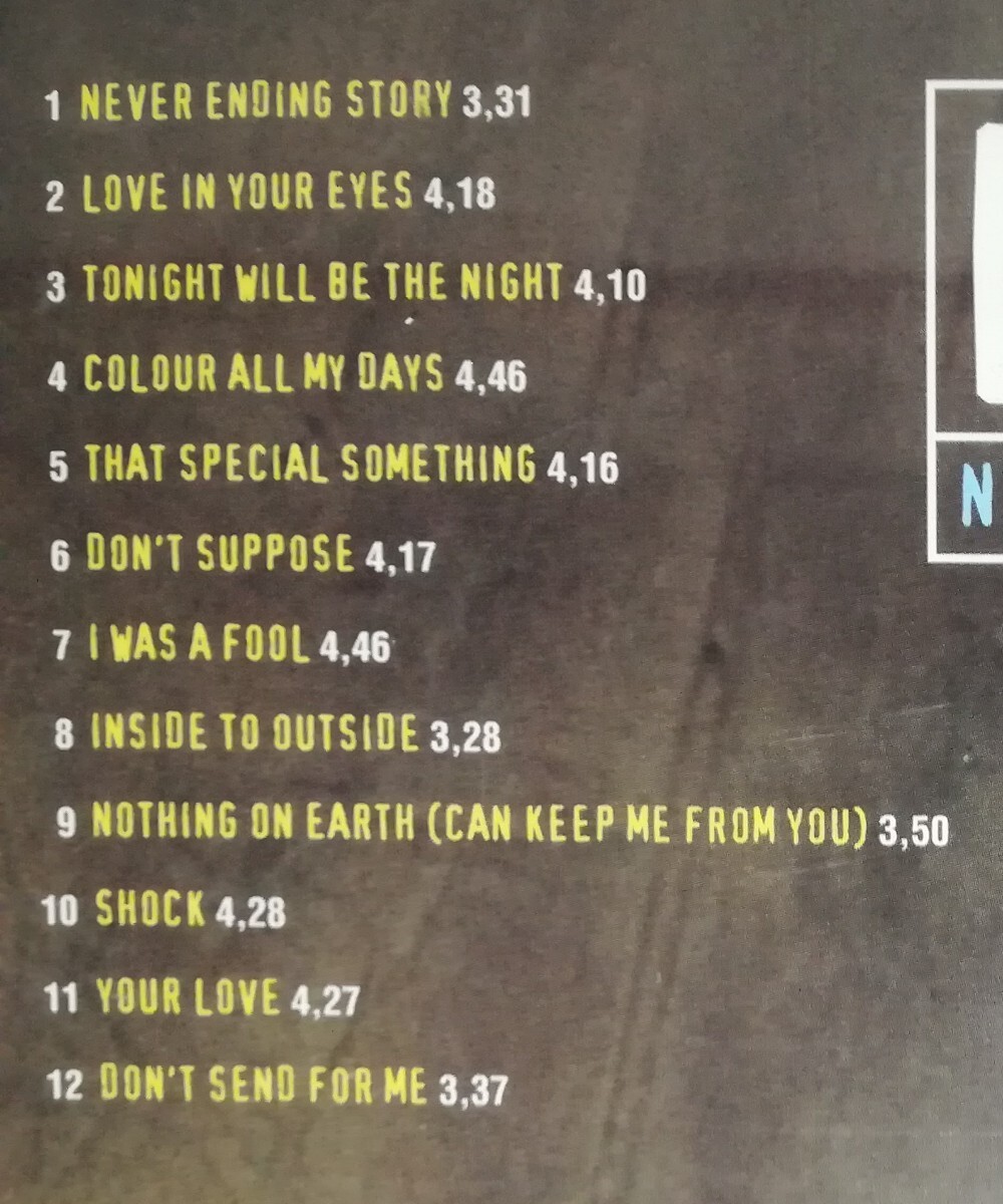 中古 輸入CD 企画盤 リマール Limahl ネバーエンディング・ストーリー 瞳ときめいて ユア・ラヴ ショック 1984-1986セレクトベスト_画像5