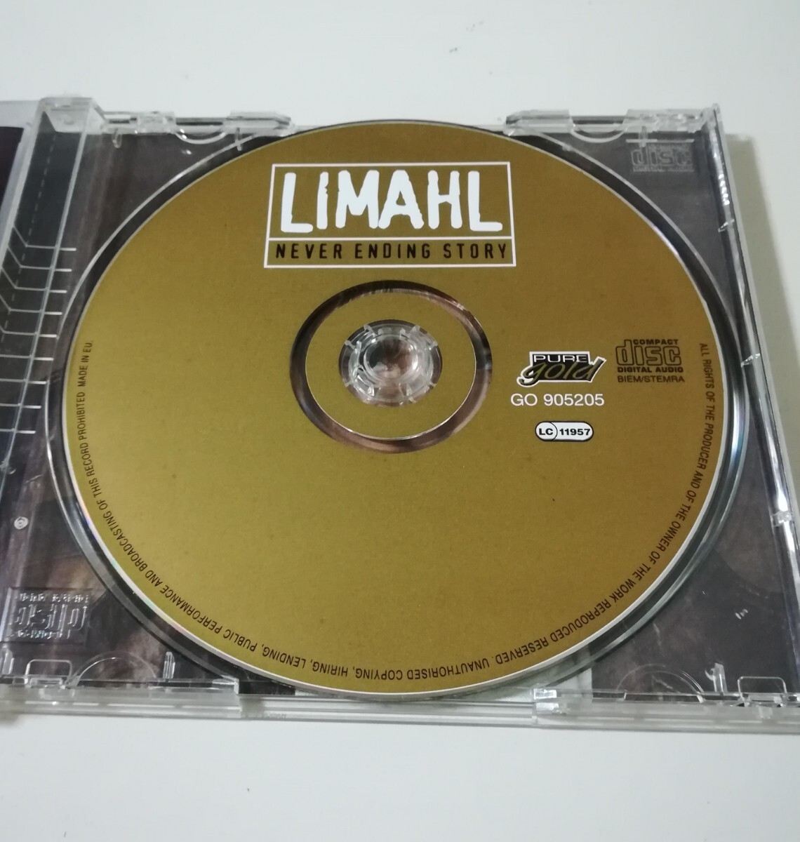 中古 輸入CD 企画盤 リマール Limahl ネバーエンディング・ストーリー 瞳ときめいて ユア・ラヴ ショック 1984-1986セレクトベスト_画像3