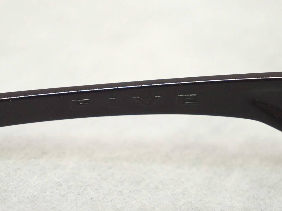美品 OAKLEY オークリー プリズムレンズサングラス FIVE USA製_画像4