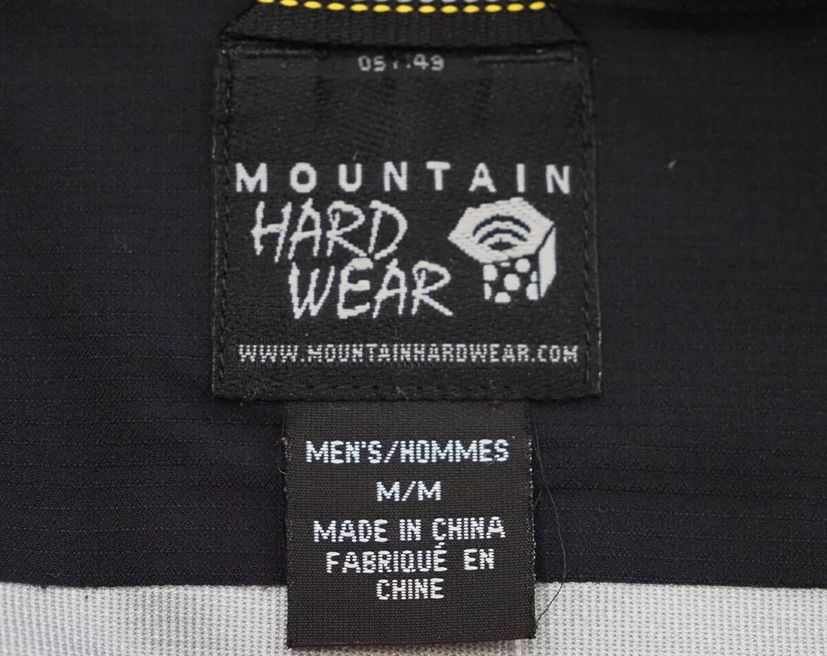MOUNTAIN HARDWARE マウンテンハードウェア Dry.Q コヒージョンジャケットM黒 マウンテンパーカ_画像3