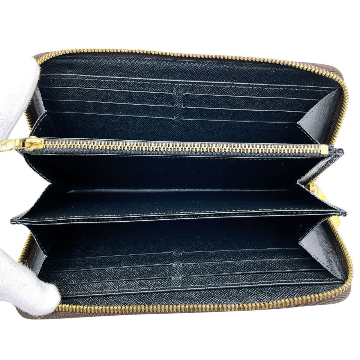 良品 ルイヴィトン M82444 モノグラムリバース ジッピーウォレット 長財布_画像7