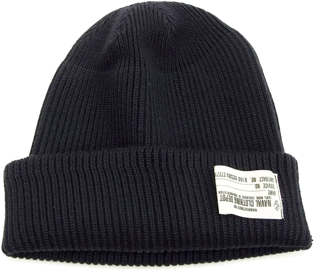 バズリクソンズ ワッチキャップ BR02243 Buzz Rickson's U.S.N. ニットキャップ メンズ 帽子 ネイビー 新品_画像2