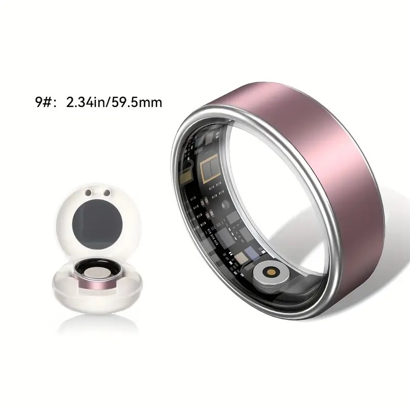 OuraRing等ブランドと同じ両方使ったことあるのでスマートリング充電セット付歩数計カロリー測定睡眠追跡運動サブスクリプション不要人気_画像7