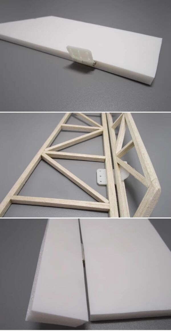 追62. ナイロンピン止めヒンジ 小　10個入！_画像4
