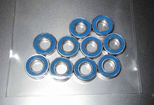 482. 1260ZZ ブルーラバーシール 10個入り　12mmx6mmx4mm_画像1