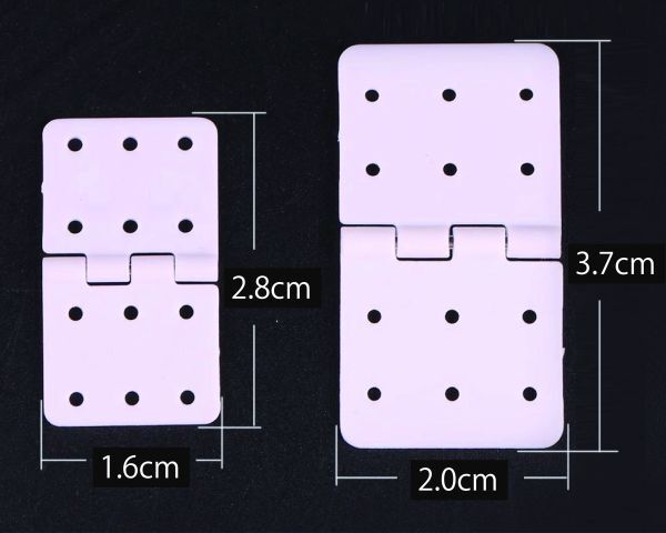 ナイロンピン止めヒンジ 小　10個入！_画像3