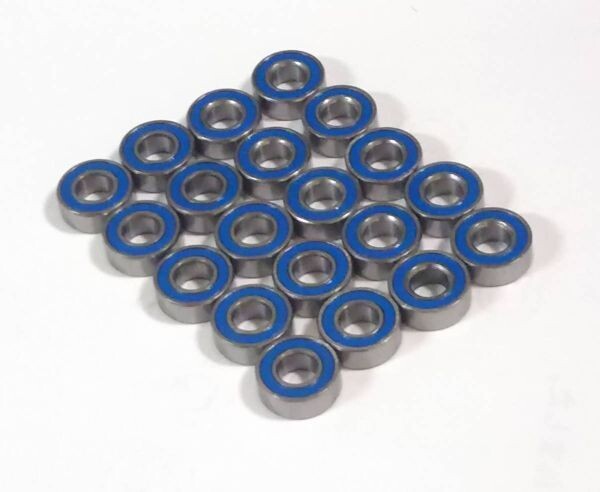 515. タミヤ 1150ZZ ブルーラバーシール ベアリング20個 残り少ない在庫です!_画像1