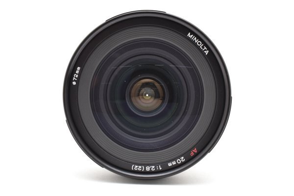 ★シミあり品★ MINOLTA ミノルタ AF 20mm 2.8 #20679MTT_画像3
