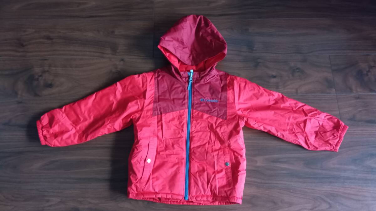 Columbia コロンビア　キッズ　リバーシブル　スノージャケット　XXS　110cm_画像1