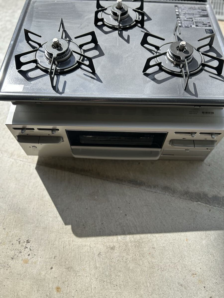 パロマ ビルトインコンロ PKD-N36S-LP 60cm幅ホーロートップ スタンダード 水なし片面焼グリル_画像2