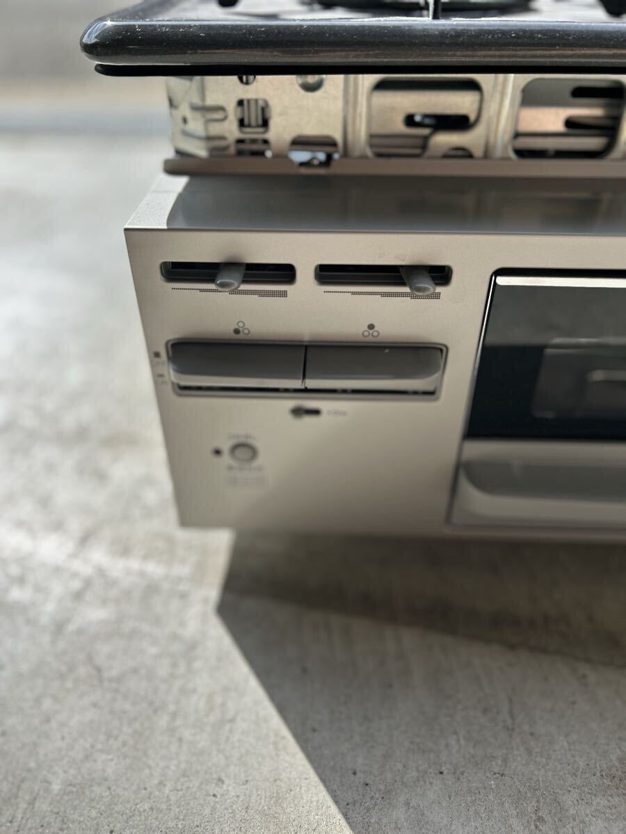 パロマ ビルトインコンロ PKD-N36S-LP 60cm幅ホーロートップ スタンダード 水なし片面焼グリル_画像4