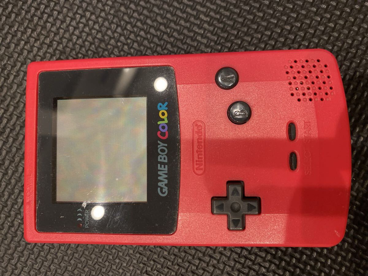 ゲームボーイソフト ポケットモンスター 赤　ピカチュウ　　金 銀　動作未確認 中古品　本體おまけ　ジャンク？