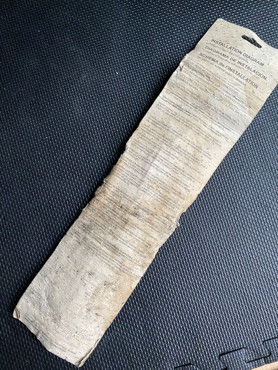 80‘S デッドストック　アンテナ　ANTENNA CUSTOM TRUCK Mini Truck スムージング　MOONEYES_画像8