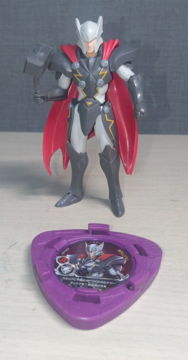 3.75インチアクションフィギュア　 マーベル　ディスクウォーズアベンジャーズ　ハイパーモーションズ　アベンジャーズ5体セット_画像7