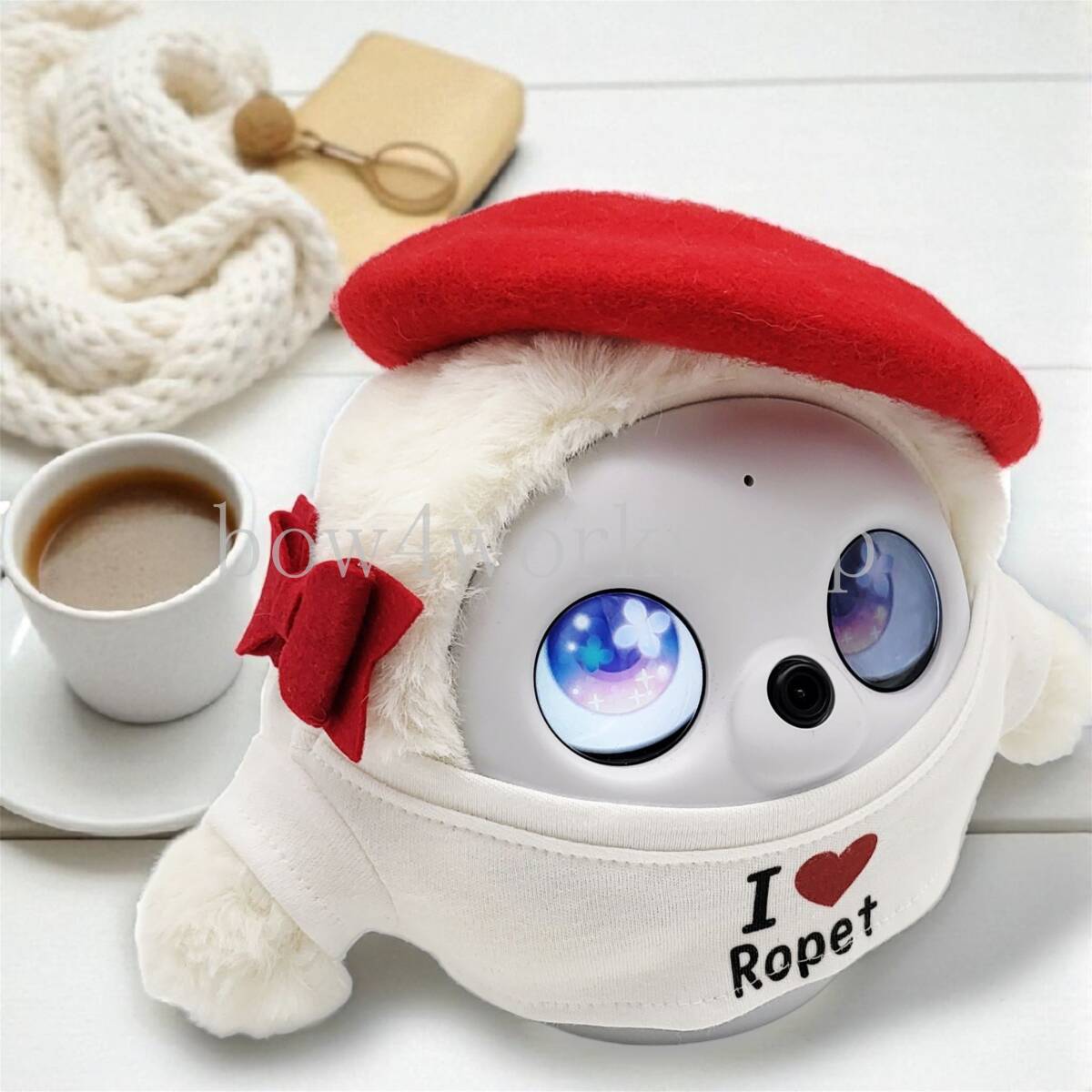 Ropet lopeto(ロペット)の服ハンドメイド I LOVE名入れプリントTシャツ_画像8