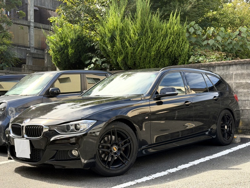 H27 320d 豪華裝備 Mスポ Dターボ 9萬Km 車検8年6月29日 黒革PWシートヒーター付 自動(dòng)ブレーキ レーンアシスト レーダーC ナビBT Bカメラ