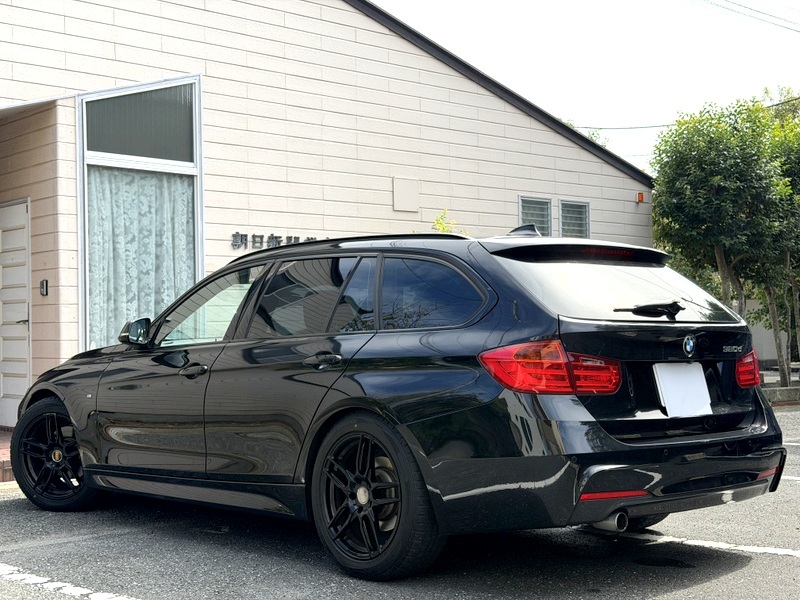 H27 320d 豪華裝備 Mスポ Dターボ 9萬Km 車検8年6月29日 黒革PWシートヒーター付 自動(dòng)ブレーキ レーンアシスト レーダーC ナビBT Bカメラ