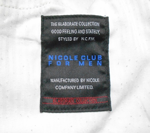 ニコルクラブフォーメン シューカット コーデュロイジーンズパンツ 46_画像3