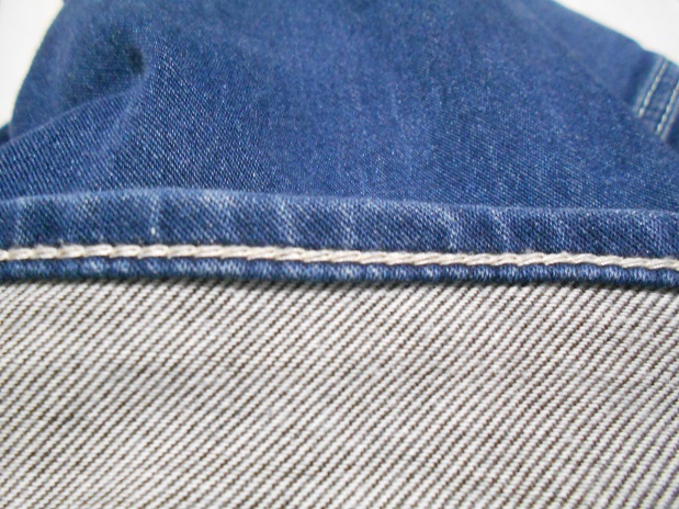 RODEO CROWNS ロデオ クラウンズ 421-FSW12-0150　ドビーデニム ジョガーパンツ　ストレッチ　XLサイズ_画像6