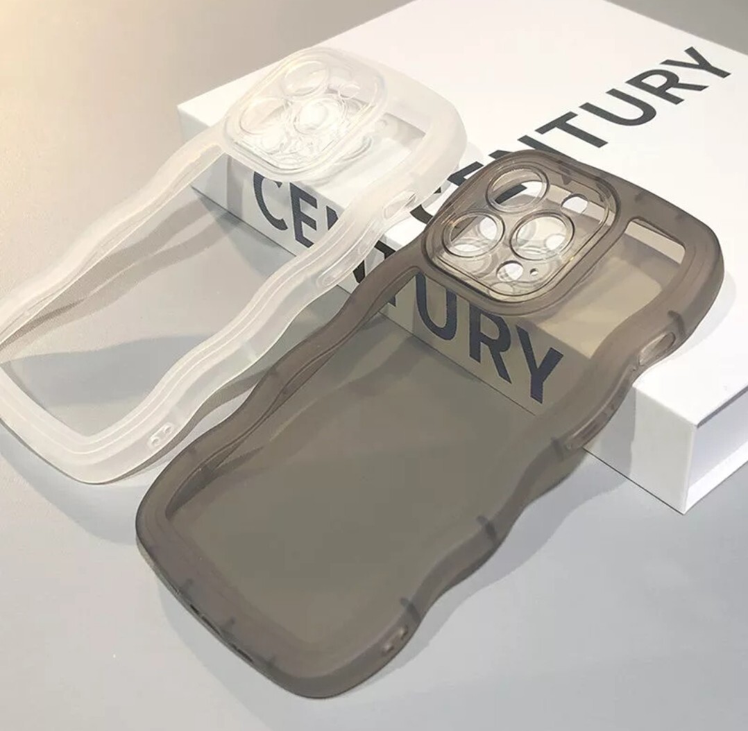 iPhone12mini кейс черный чёрный wave прозрачный ....iPhone 12mini