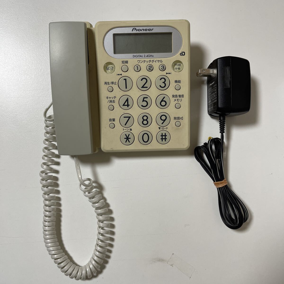 パイオニア 電話機 親機のみ　TF-LU140-W_画像1
