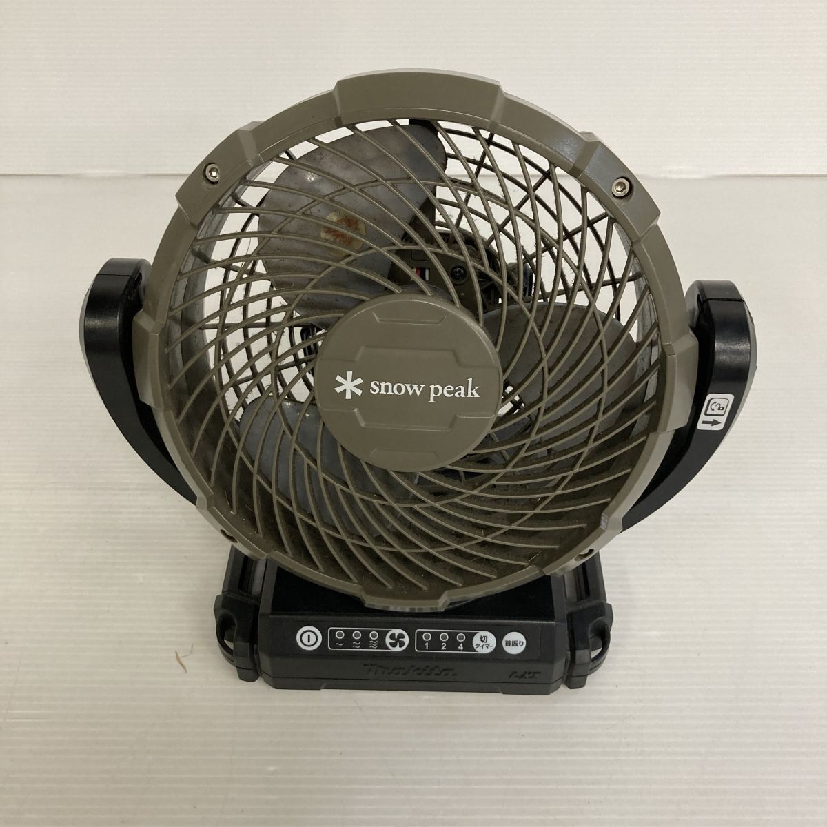 スノーピーク フィールドファン MKT-102 Snow Peak 扇風機 野外 持ち運び バッテリー無し キャンプ アウトドア mc02066291