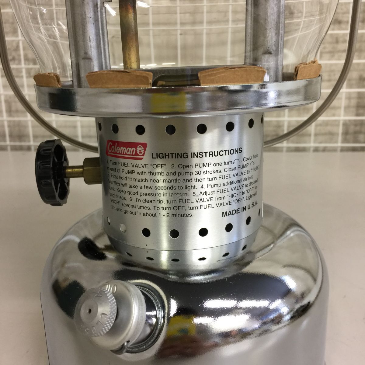 美品 コールマン 635B プロフェッショナル エディション 97年2月製 Coleman ランタン 灯り アウトドア キャンプ mc02066669_画像9