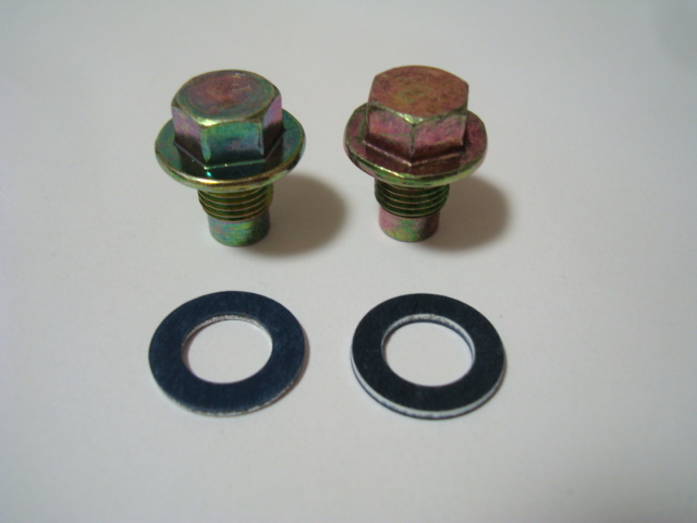 トヨタ純正品JZA80スープラ、JZS161アリスト、2JZ-GTEエンジンオイルレベルゲージ、オイルパンドレーンボルトその他_画像4