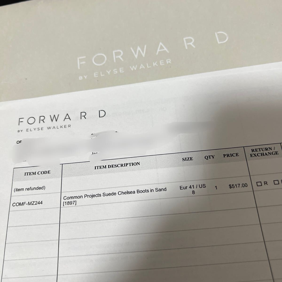 コモンプロジェクト チェルシーブーツ　Common Projects 41_画像10