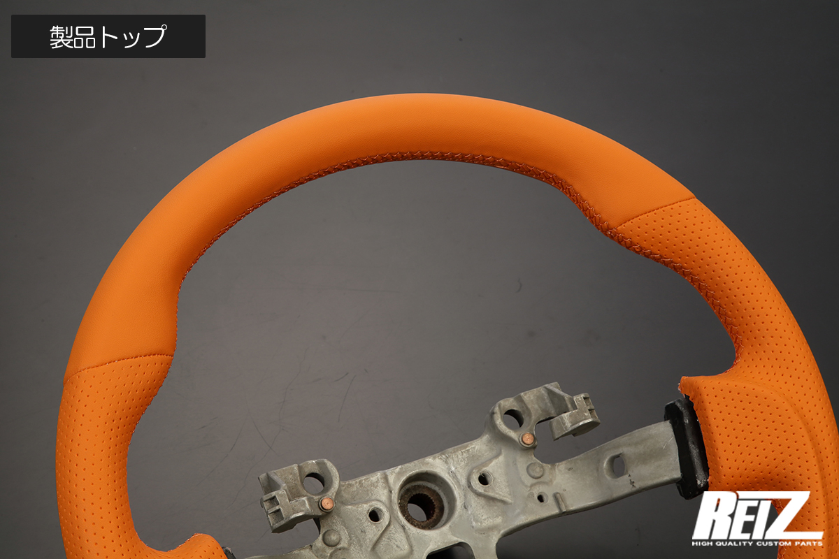 REIZ DA16T キャリイ コンビステアリング パッションオレンジ オールレザー 純正交換 エアバッグ対応 スーパーキャリイ_画像2