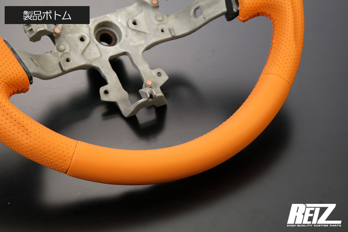 REIZ DA16T キャリイ コンビステアリング パッションオレンジ オールレザー 純正交換 エアバッグ対応 スーパーキャリイ_画像4