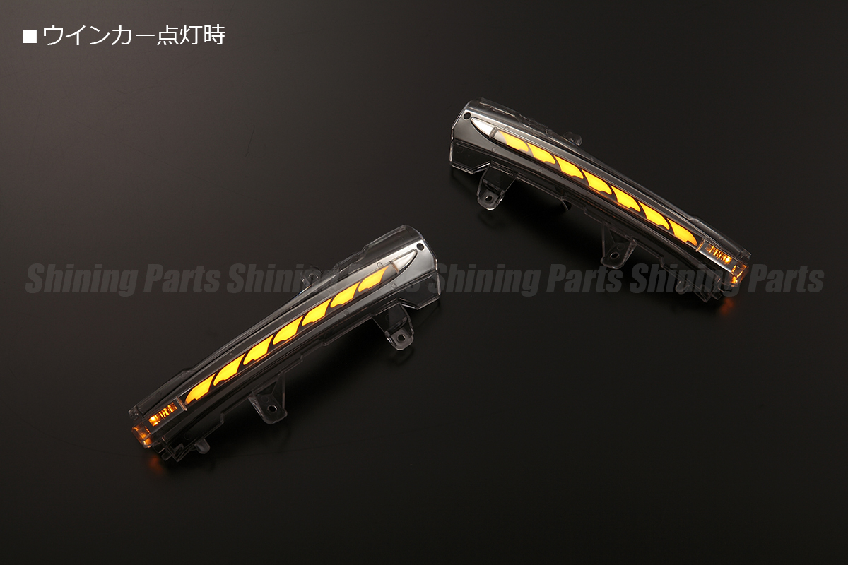 открытие установка E12 поздняя версия Note LED боковое зеркало линзы KIT прозрачный / белый свет осмотр ) последовательный наружное зеркало с встроенным указателем поворота Nismo