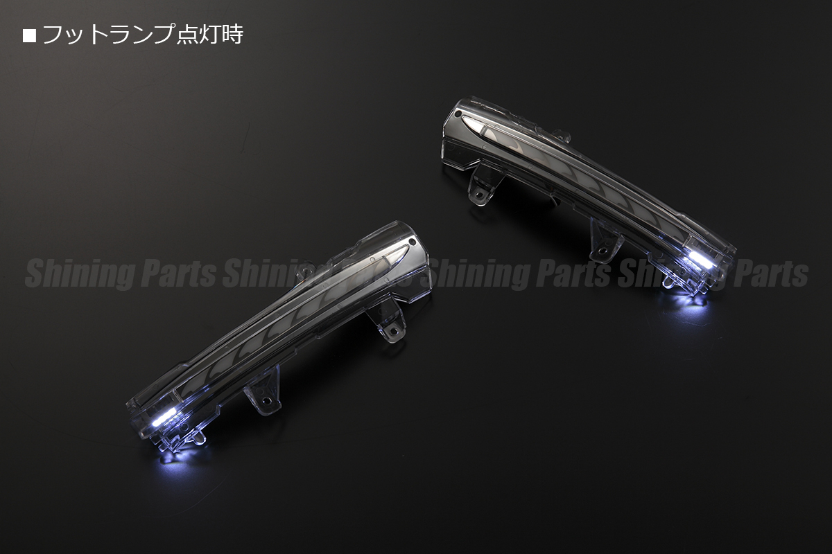 открытие установка E12 поздняя версия Note LED боковое зеркало линзы KIT прозрачный / белый свет осмотр ) последовательный наружное зеркало с встроенным указателем поворота Nismo