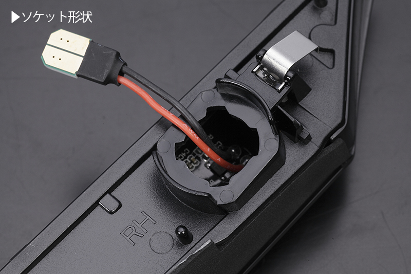 [流れるウインカー] R35系 GT-R シーケンシャル LED サイドマーカー スモーク レンズ //純正交換/サイド/ターン/シグナル/GTR/NISMO_画像6