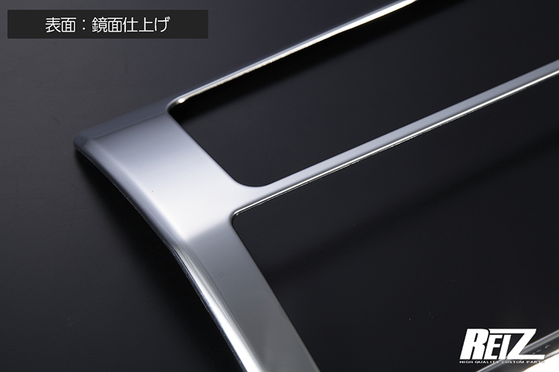 鏡面仕上げ S500P/S510P 後期 ハイゼット トラック/ジャンボ センタークラスターパネル メッキ調 検) モールディング トリム カバー_画像2