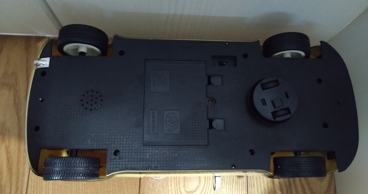 「動作確認済み」ミニクーパー 超特大サイズ ギミック付き モデルカー 車長約３５cm 再生品_画像3