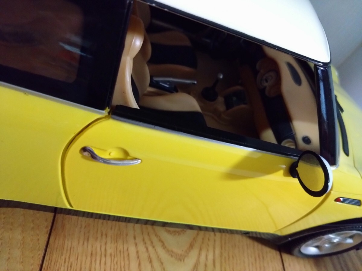 「動作確認済み」ミニクーパー 超特大サイズ ギミック付き モデルカー 車長約３５cm 再生品_画像7