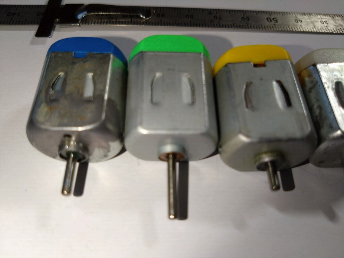 ［動作確認済み］マブチモーター　FA-130RA相当ほか　１２個　再生品_画像4