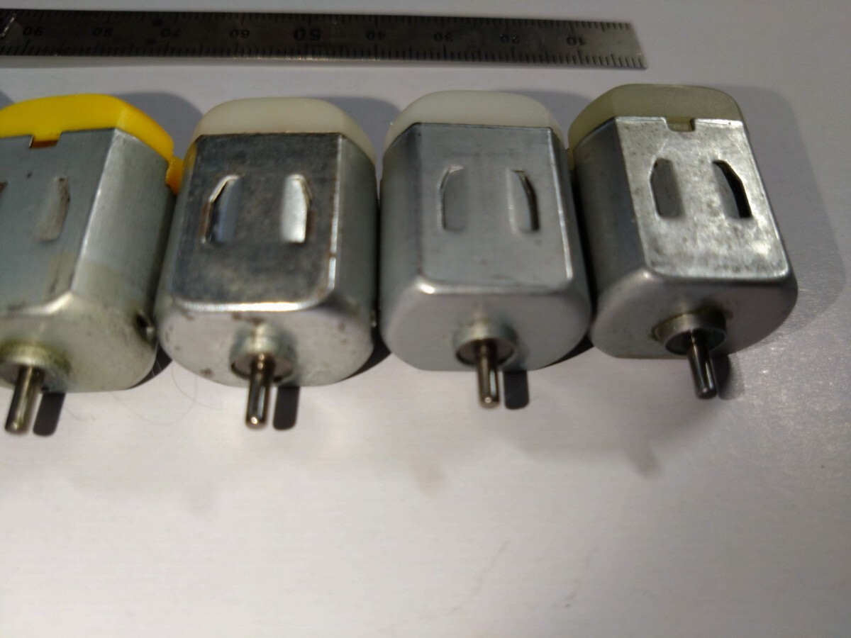 ［動作確認済み］マブチモーター　FA-130RA相当ほか　１２個　再生品_画像5