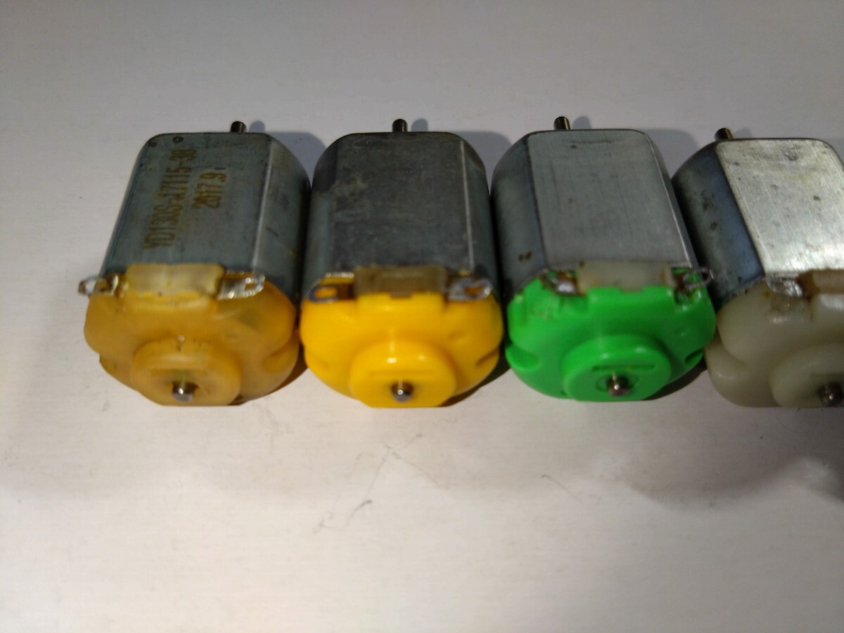 ［動作確認済み］マブチモーター　FA-130RA相当ほか　１２個　再生品_画像7