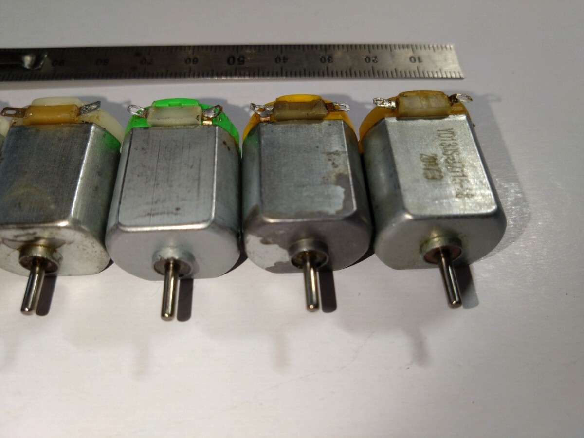 ［動作確認済み］マブチモーター　FA-130RA相当ほか　１２個　再生品_画像10