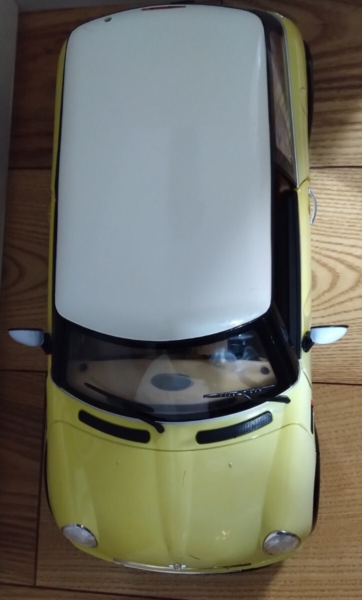 「動作確認済み」ミニクーパー 超特大サイズ ギミック付き モデルカー 車長約３５cm 再生品_画像4